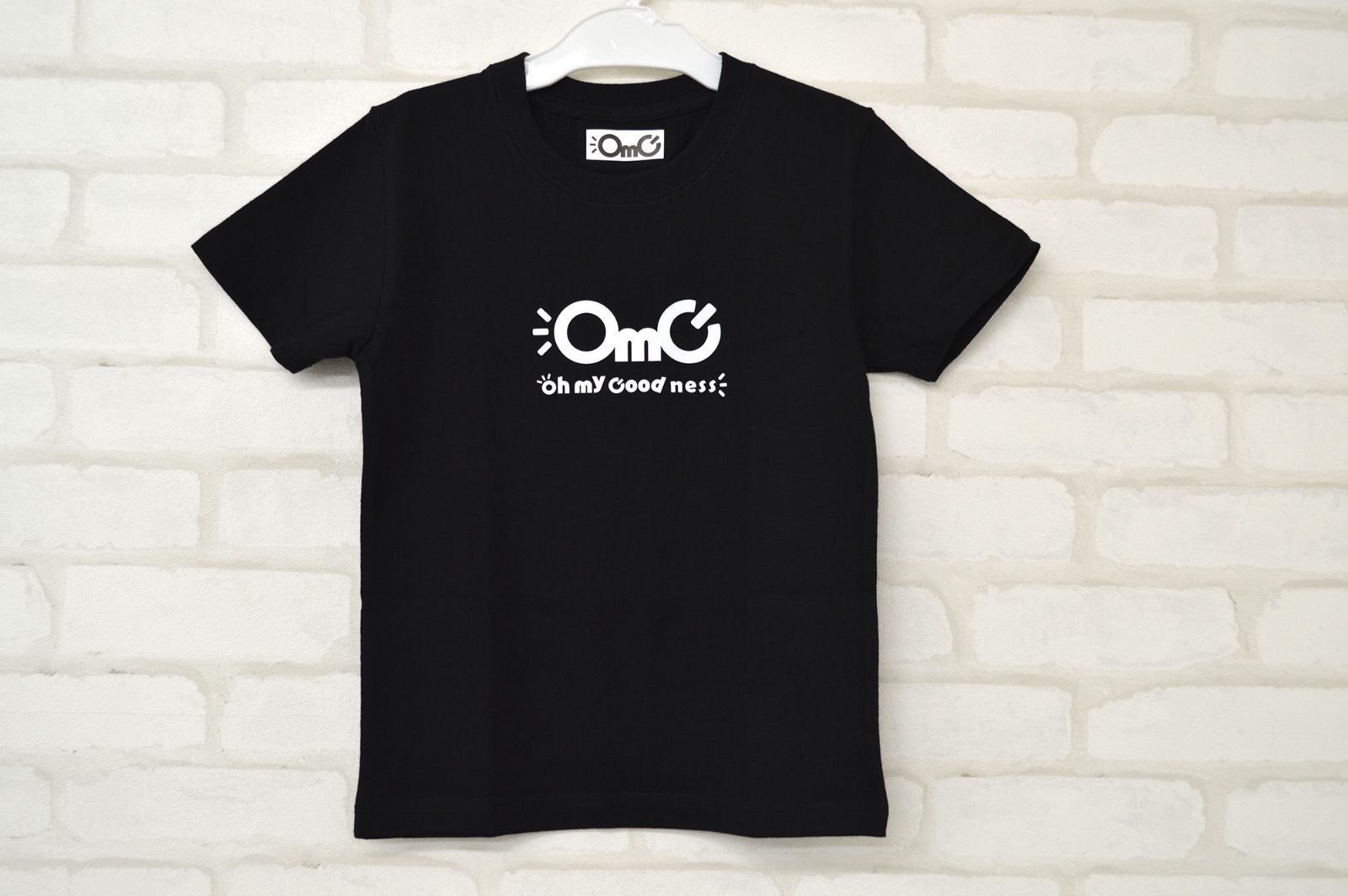 OMG Mini Choco KIDS Tシャツ 半袖 ブラック