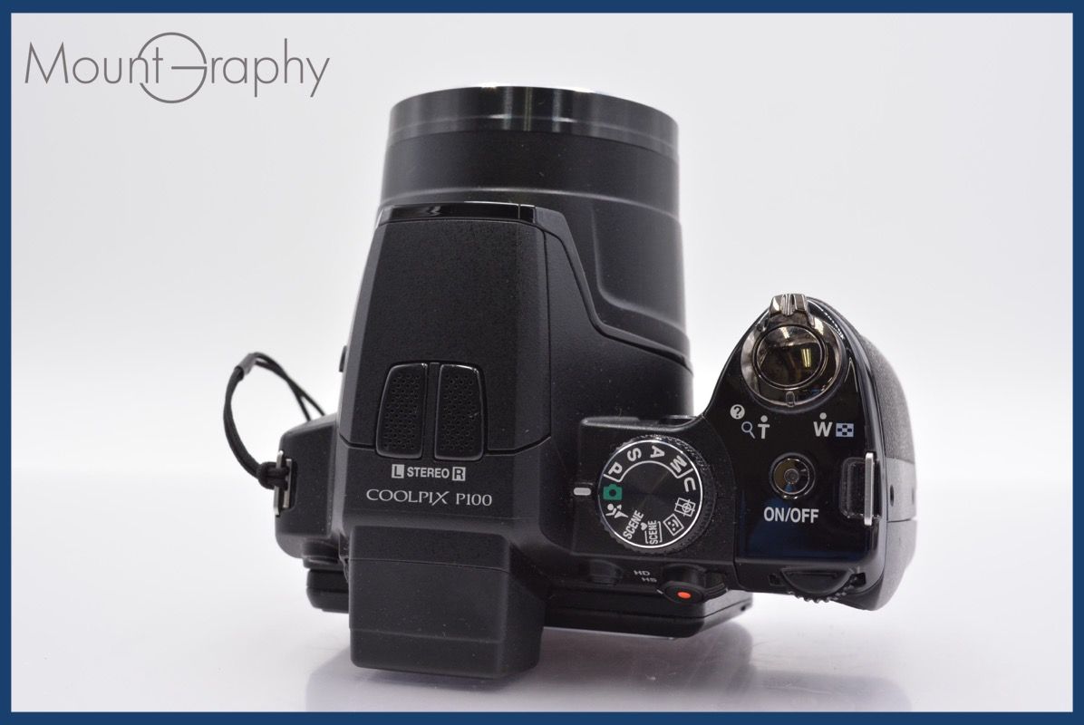 ☆極上美品☆ ニコン Nikon COOLPIX P100 26x 前キャップ付 同梱可