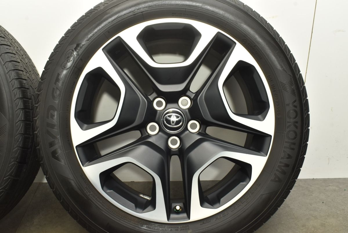 程度良好品】トヨタ RAV4 アドベンチャー 純正 19in 7.5J +40