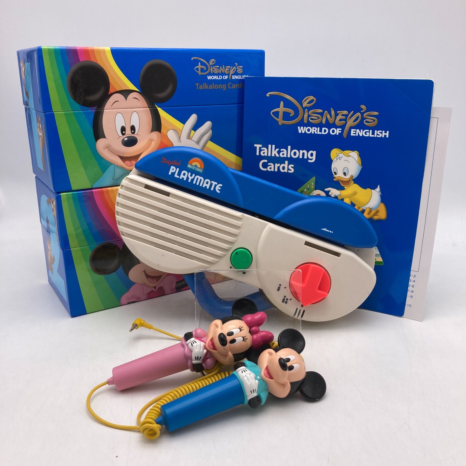 2016年購入 トークアロングセット 両面デジタル ディズニー英語システム DWE Disney ワールドファミリー 中古 902304 - メルカリ