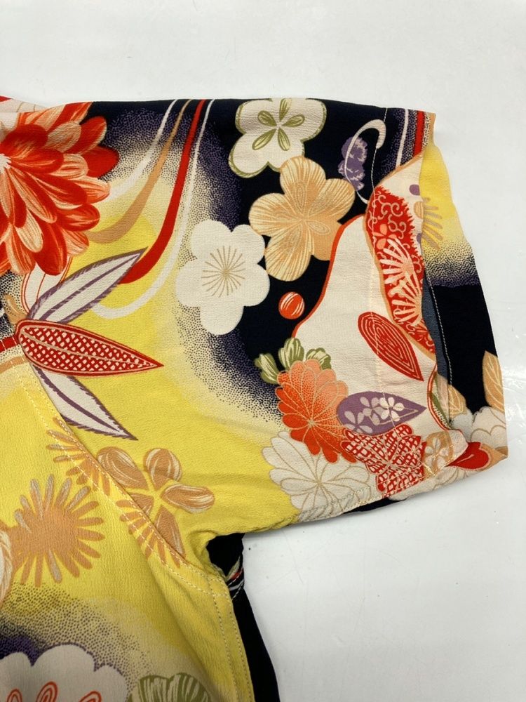 美品　Lサイズ SUN SURF アロハシャツ 半袖 開襟 サンサーフ SUN SURF KING SMITH KIMONO DESIGN アロハシャツ