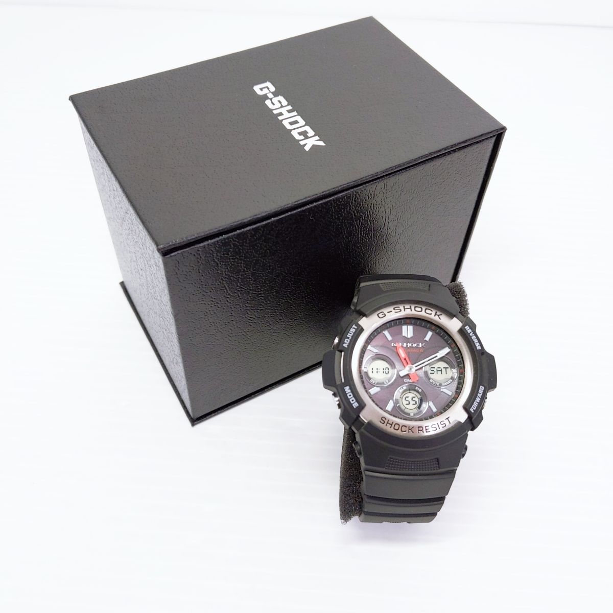 中古品】G SHOCK AWG-M100-1AJF シルバー〇YR-52284〇 - メルカリ