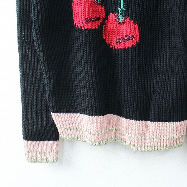 RED VALENTINO レッド ヴァレンティノ チェリー ニットプルオーバー