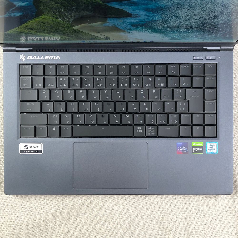 ◇ジャンク品◇ゲーミングノートPC GALLERIA ガレリア GCR1660TGF-QCG