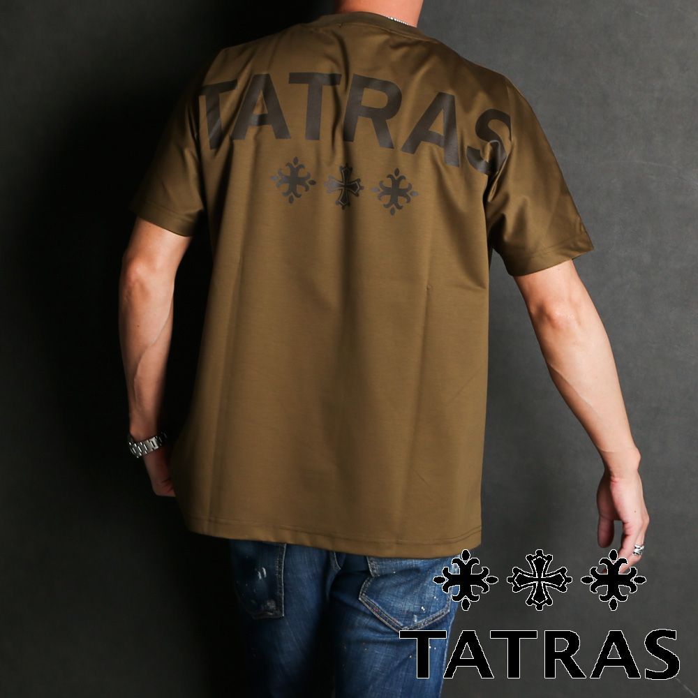 【国内正規品】【TATRAS/タトラス】 EION - エイオン - KHAKI / Tシャツ / MTAT24S8239-M【送料無料】