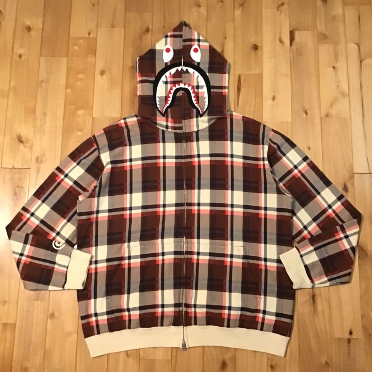 ☆NFS限定☆ XL ラブジェネ シャーク パーカー shark full zip hoodie 