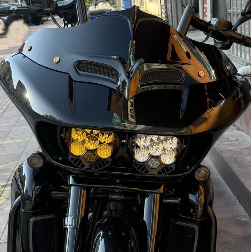 蝙蝠スタイル フロントダブルヘッドライトフェアリング