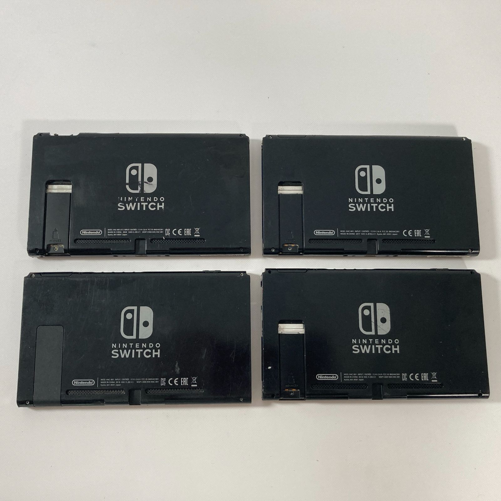ジャンク品】Nintendo Switch 本体×4台セット＋サイバー