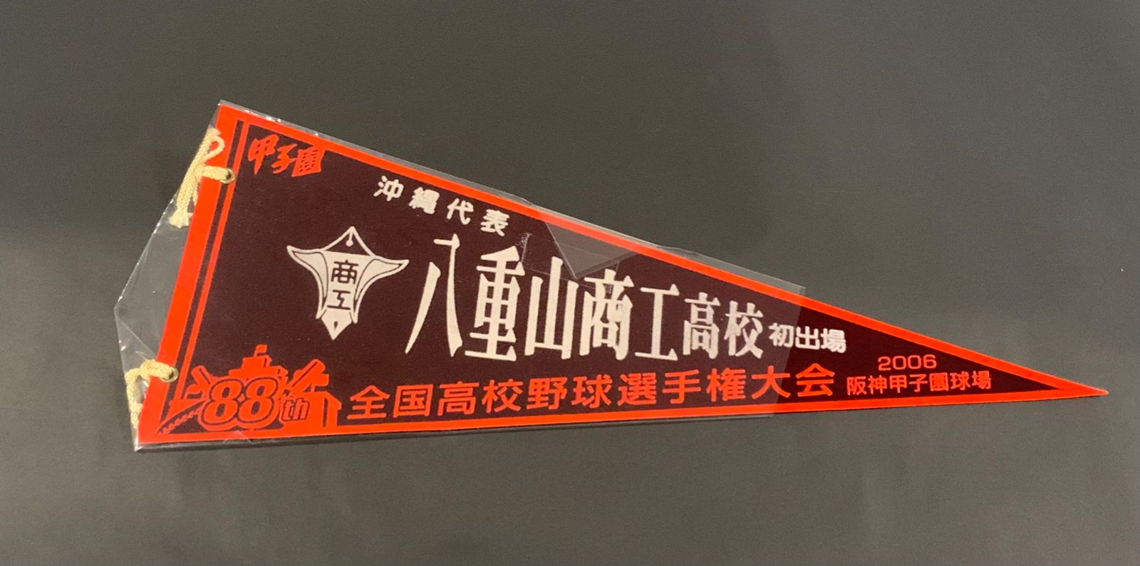 第88回全国高校野球選手権大会 沖縄代表 八重山商工高校ペナント1095 - メルカリ