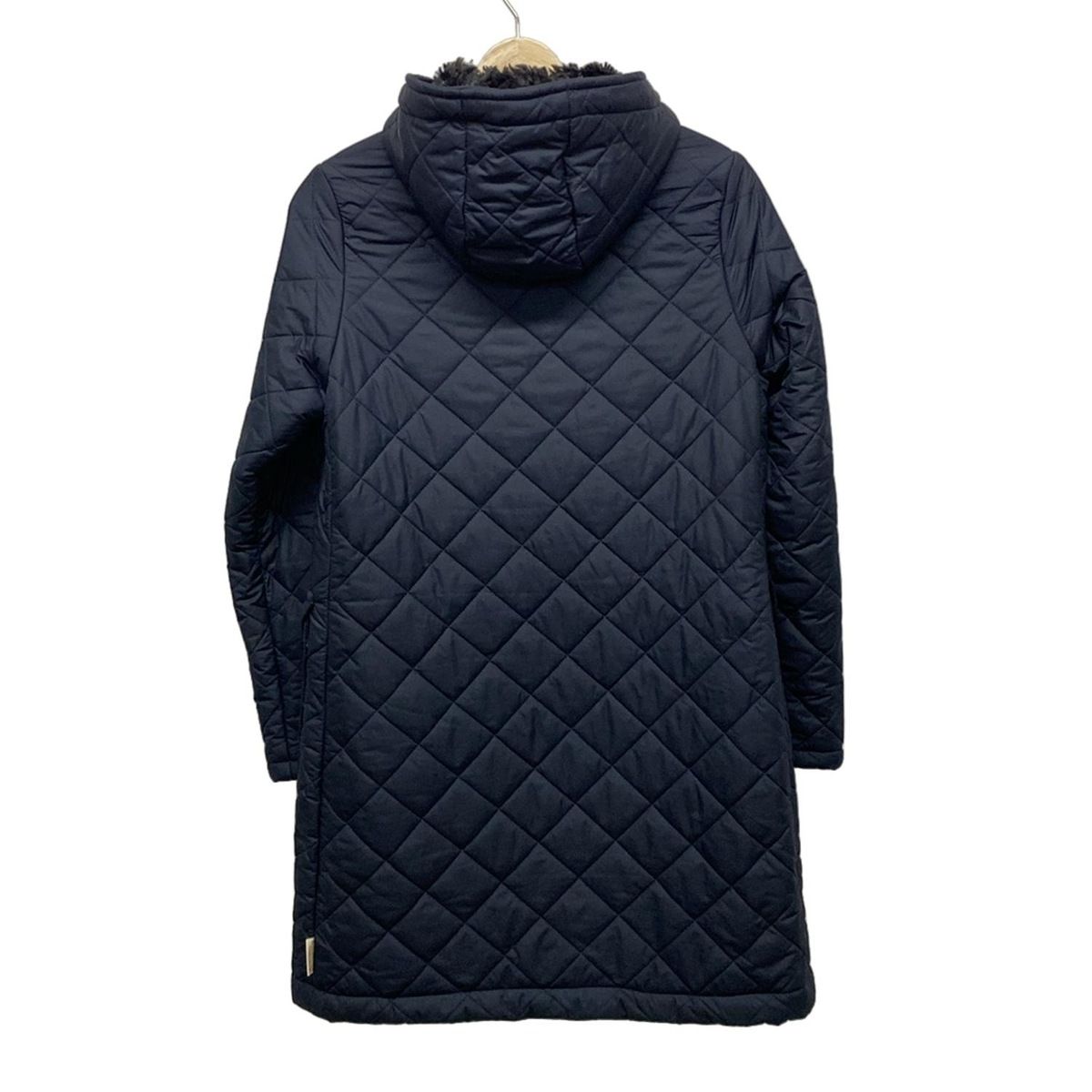 トラディショナルウェザーウェア コート サイズ36 M レディース - ダークネイビー 長袖 キルティング 中綿 裏ボア 冬
