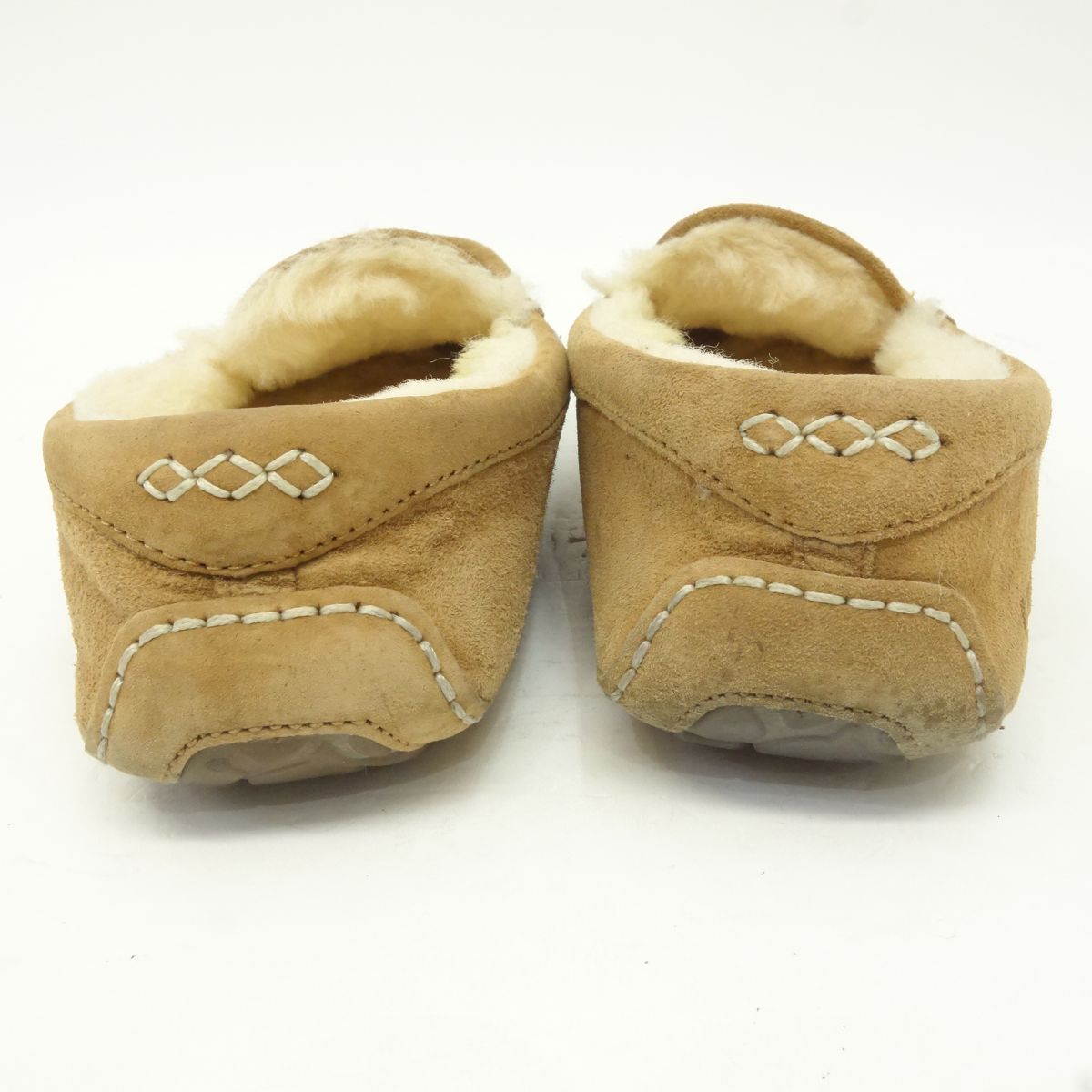 ほぼ未使用　UGG  アグ　ムートン　アンスレー モカシン  ローファー　23㎝ UGG Australia アグ スリッポン モカシン アンスレー レディース