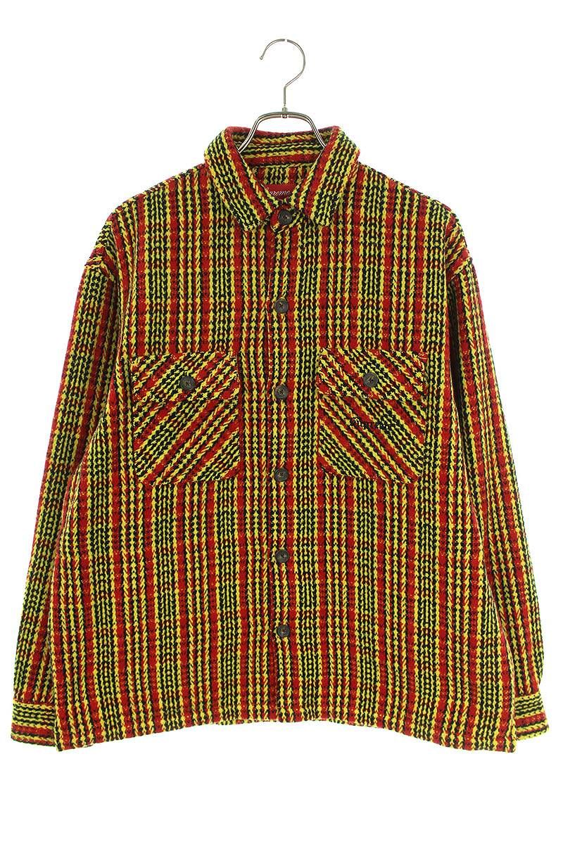 シュプリーム 22AW Heavy Flannel Shirt ヘビーフランネル長袖シャツ