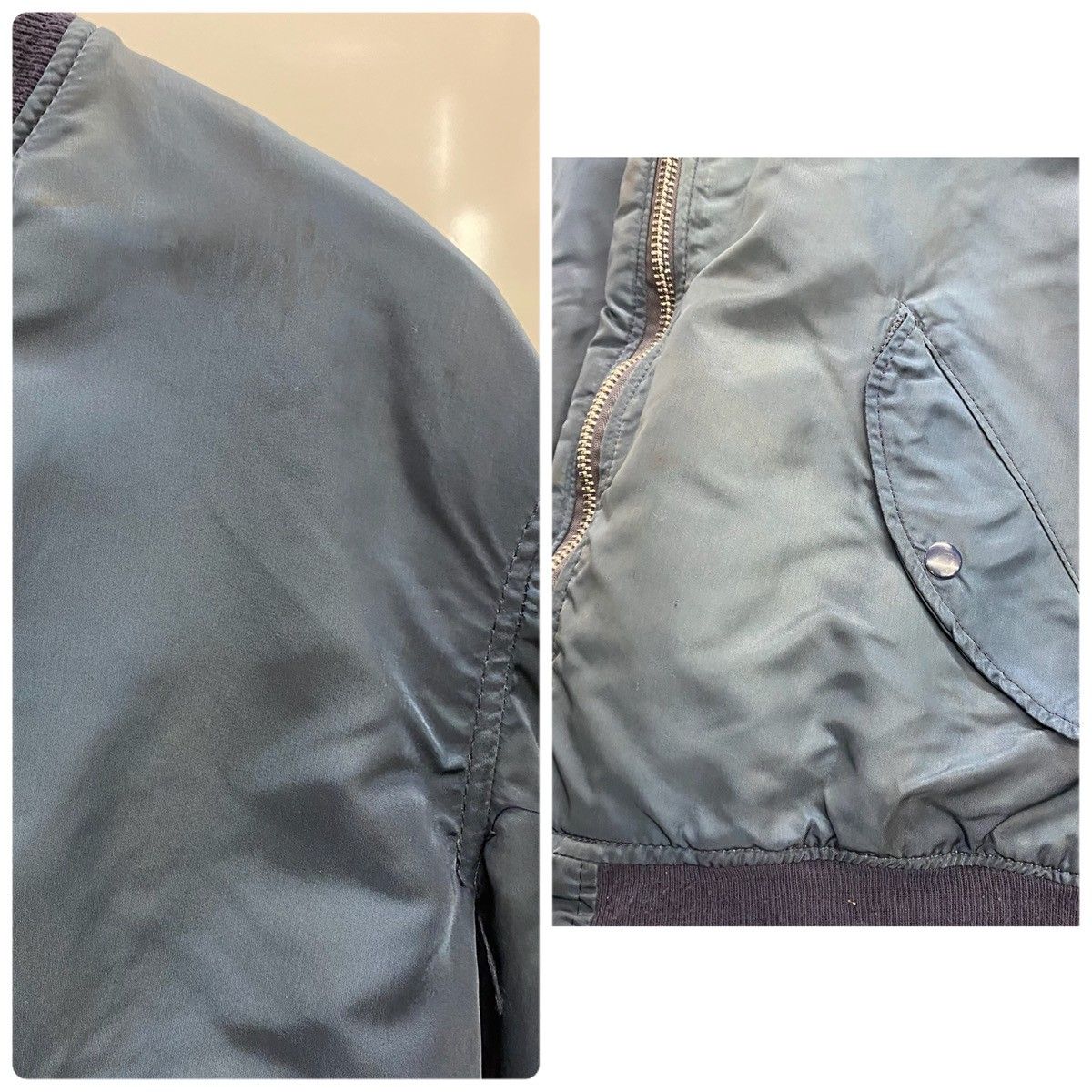 アルファ インダストリーズ ALPHA INDUSTRIES 80's 旧タグ USA製