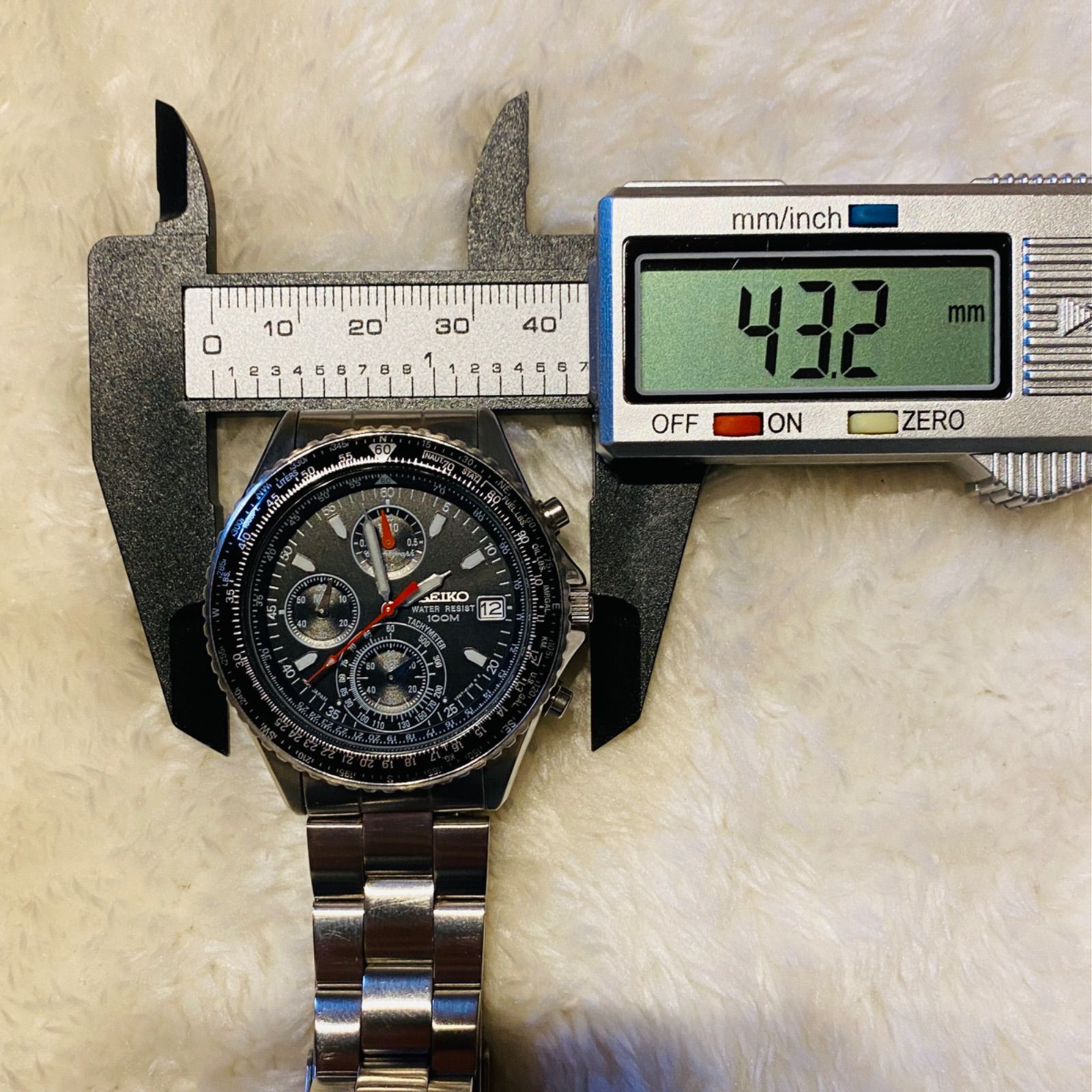T073）良品 稼動品 SEIKO セイコー フライトマスター パイロット 