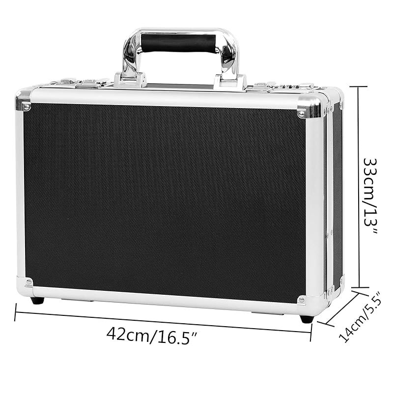 新着商品】Rxakudedo ジュラルミンケース アルミツールケース ブロック