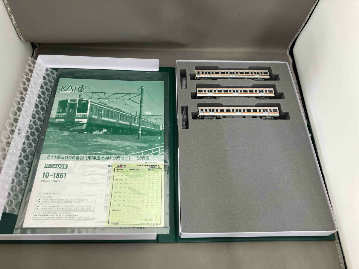 【専用】KATO 10-1861 211系5000番台 東海道本線 3両セット 現状品 Nゲージ KATO 10-1861 211系5000番台(東海道本線) 3両