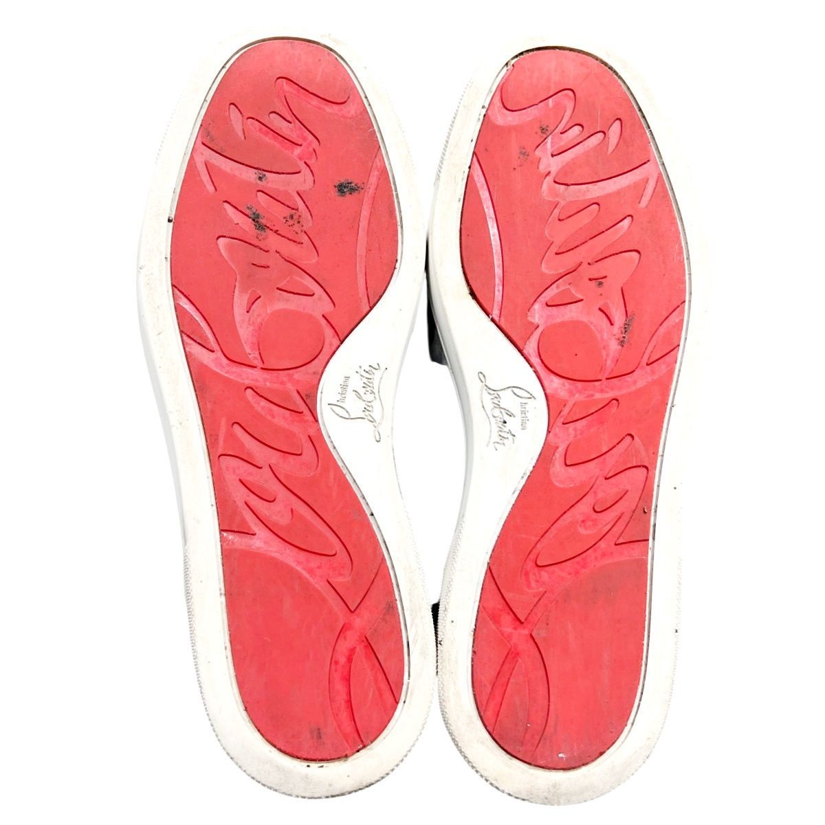 中古】 Christian Louboutin クリスチャンルブタン タイダイ柄 ブルー 