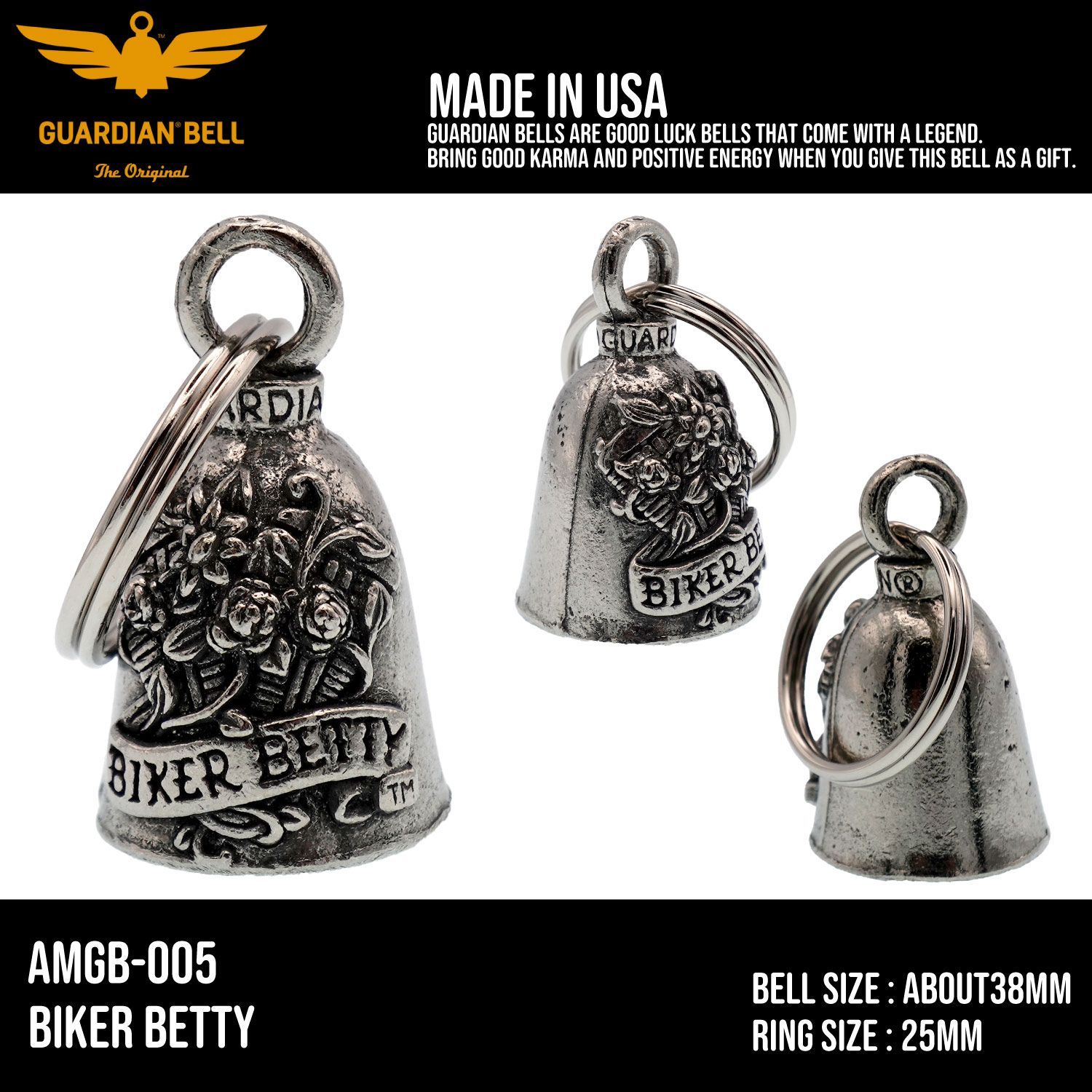 魔除け MADE IN USA】GUARDIAN BELL お守り 魔除け ガーディアンベル
