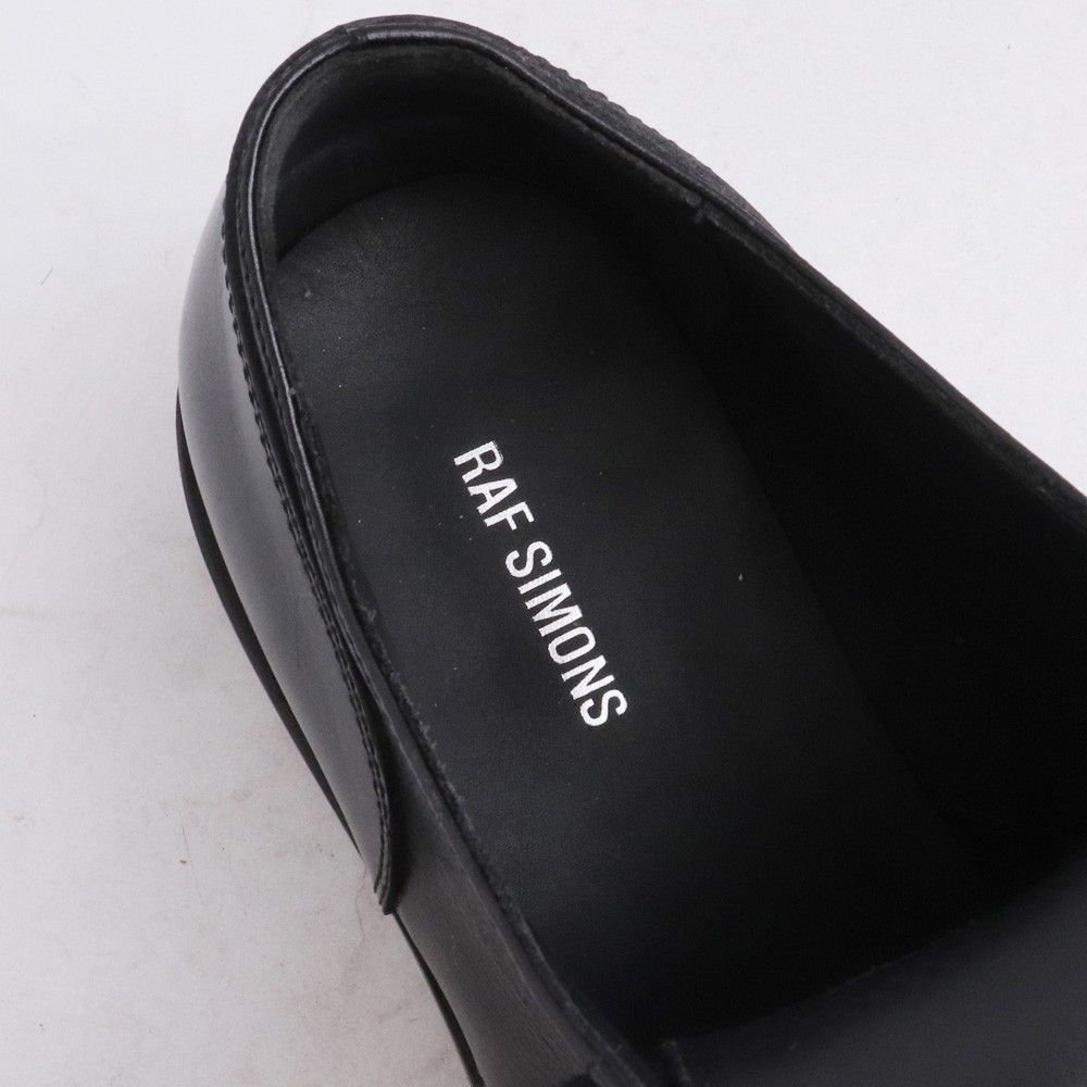 RAF SIMONS レースアップ ダービーシューズ サイズ40 ブラック - メルカリ