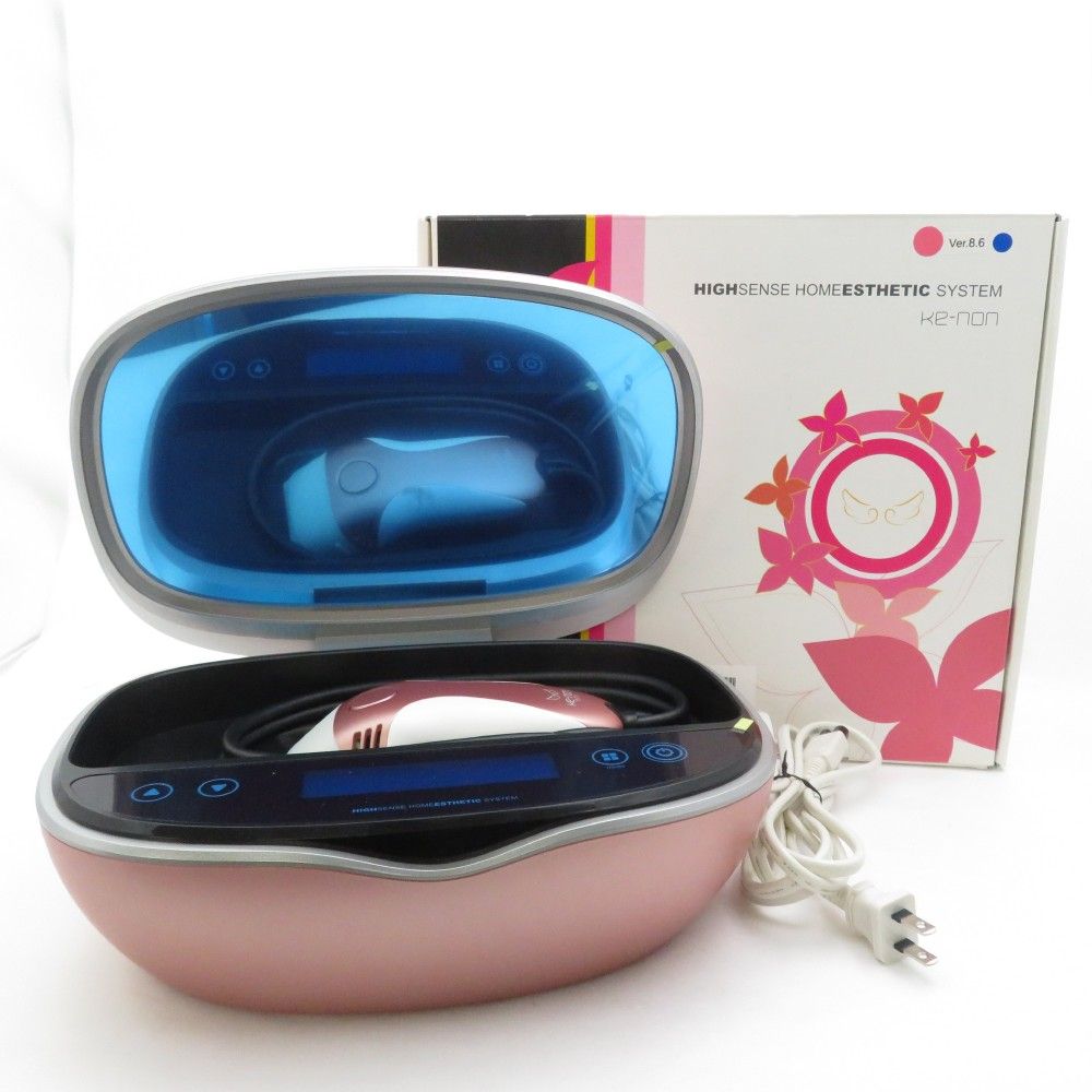 美品 ke-non ケノン Ver8.6J フラッシュ式脱毛器 エステ 家庭用 BN2197