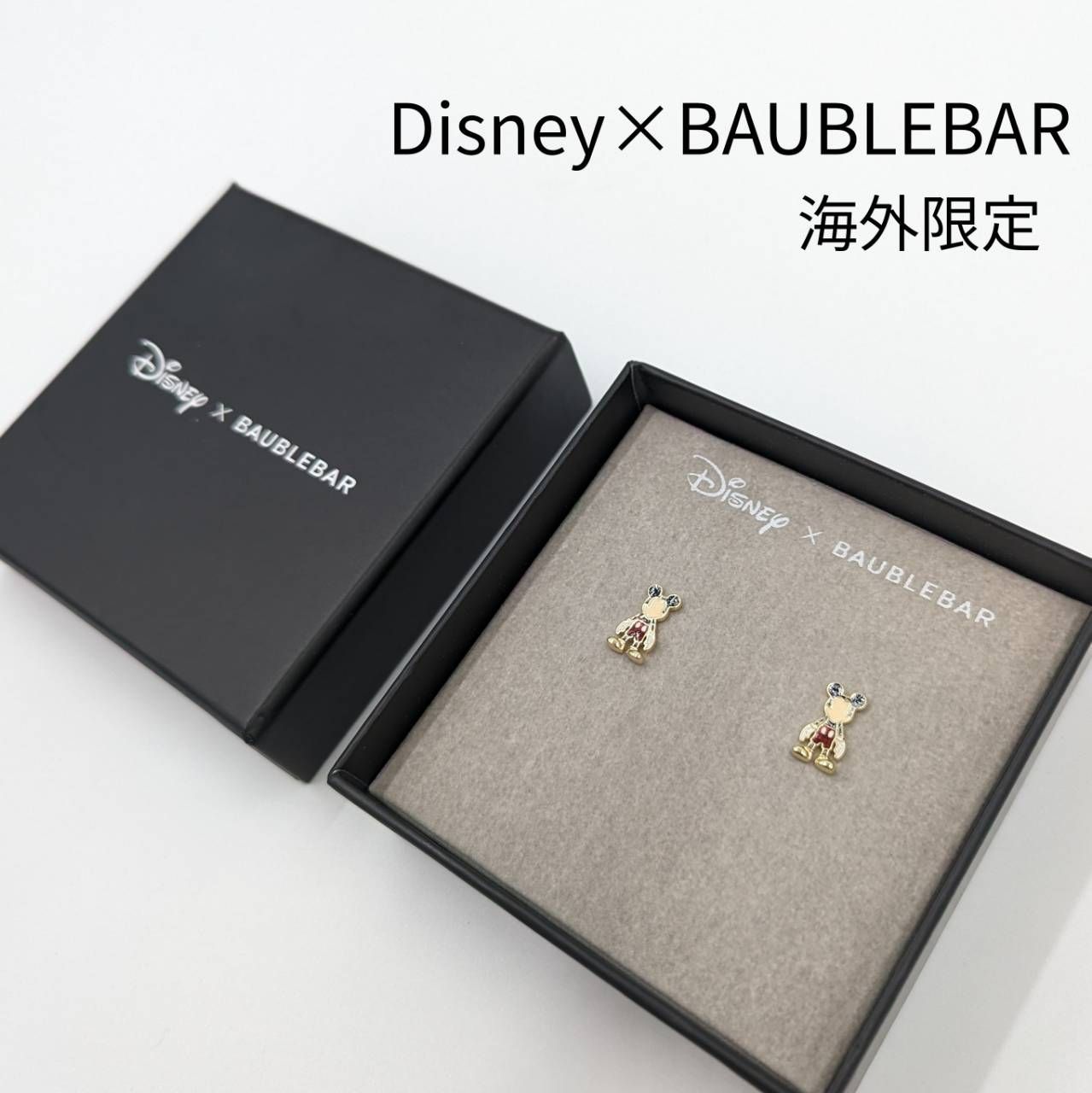 日本未発売】Disney×BAUBLEBAR コラボ ミッキーマウス ピアス - メルカリ