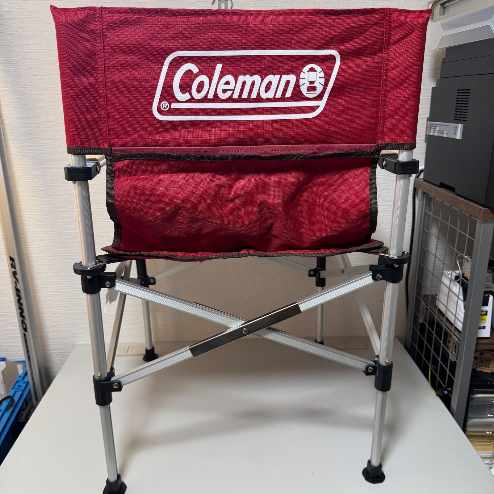 Coleman コールマン 2WAY キャプテンチェア レッド 赤 キャンプ