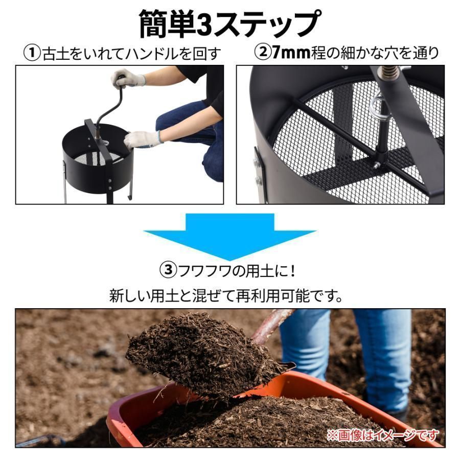 ロータシーブ〈回転式古土分別器〉 124 ロータシーブ 回転式古土分別器 1個 小林金物 【通販モノタロウ】