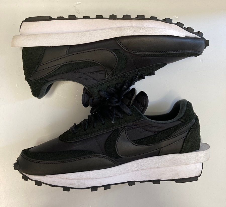 ナイキ NIKE × sacai LDV Waffle Triple Black サカイ LDV ワッフル 