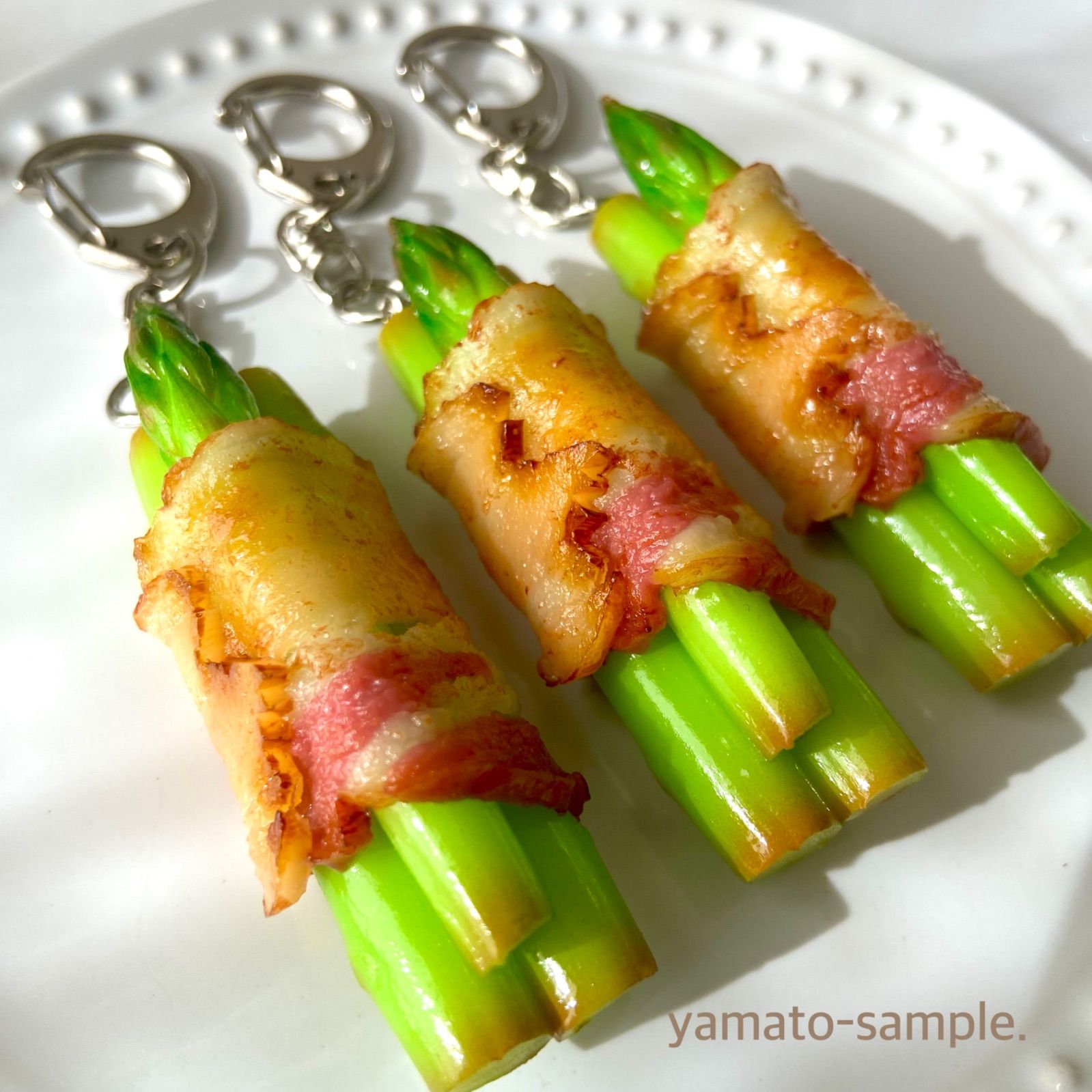 Myaa Sweets☆ベーコンエッグトーストキーホルダー☆フェイクフード が大特価！ Myaa Sweets☆ベーコンエッグトーストキーホルダー