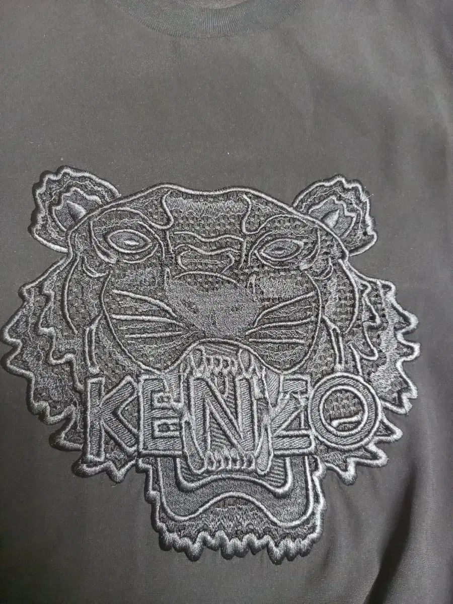 KENZO ケンゾー 黒 タイガー トレーナー Tシャツ 55
