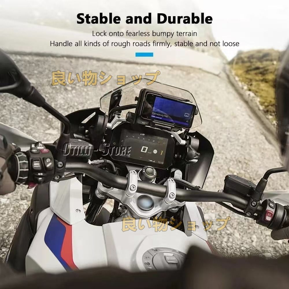 携帯電話 スマートフォン ホルダー ナビゲーション ブラケット Bmw R1200RS R1300GS R1250GS Adv S1000R F900R F650GS プラスチック