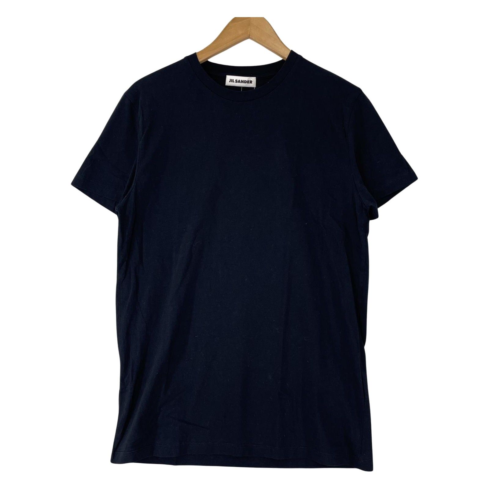 Tシャツ・カットソー JIL SANDER NAVY BLUE OVERSIZE T-SHIRT JIL SANDER ジルサンダー タグ付き半袖Tシャツ sizeM/濃紺