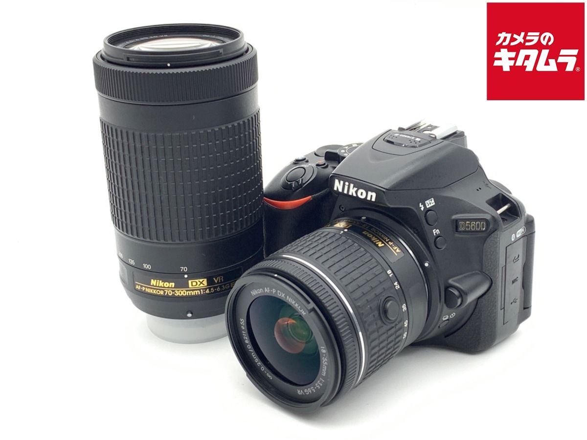 並品 ニコン D5600 ダブルズームキット