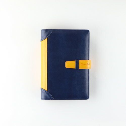 まとめ 日本出版販売 システムノート Ｇｒｅｅｆｕｌ Ｓ ネイビー×イエロー B 6 641881 ×