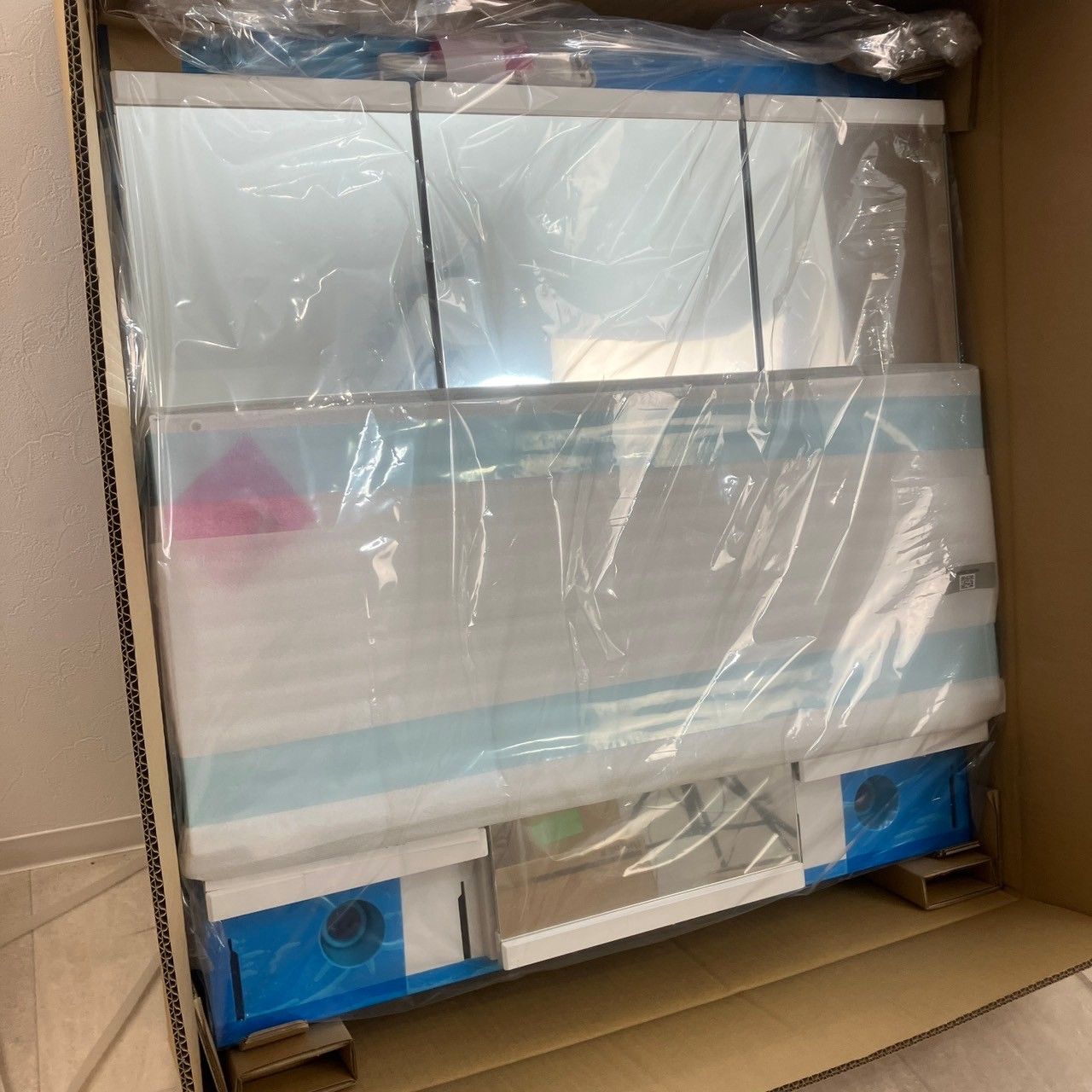 TOTO Vシリーズ 洗面化粧台 三面鏡のみ 間口750 LMPB075A3GDG1G