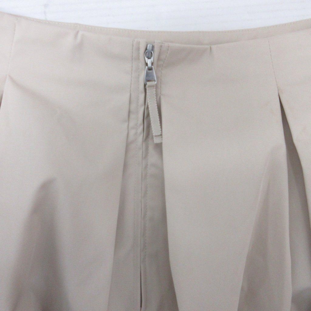 フォクシーニューヨーク FOXEY NEW YORK バルーンスカート ひざ丈 24902-AVAN76 ベージュ 40 約M MET2 WWW_MORNINGWALKER_COM