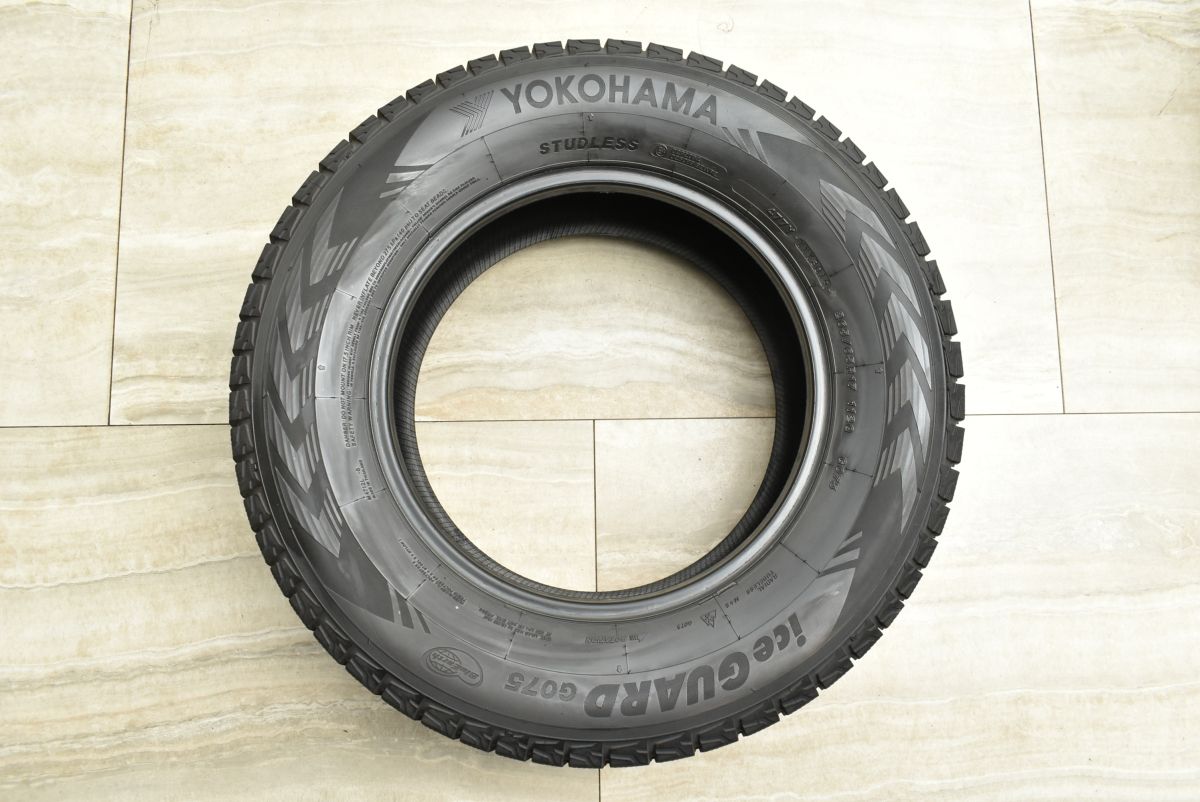 送料無料】ヨコハマ アイスガード G075 265/65R17 4本販売
