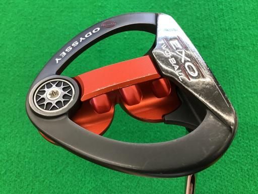 【限定品】ODYSSEY EXO TWO-BALL パター 右利き 34インチ ⭐︎限定品⭐︎ ODYSSEY EXO TWO-BALL パター 右利き 34インチ