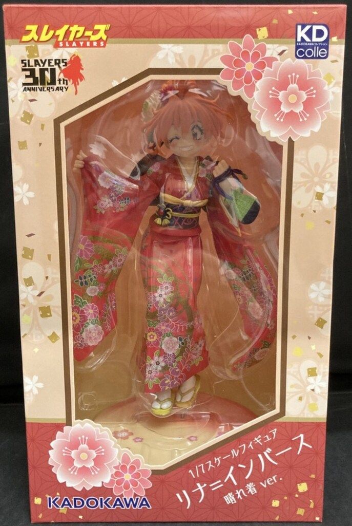 新品 KADOKAWA スレイヤーズ リナ＝インバース 晴着Ver. フィギュア Amazon.co.jp: 『スレイヤーズ』リナ=インバース 晴着Ver. 1/7