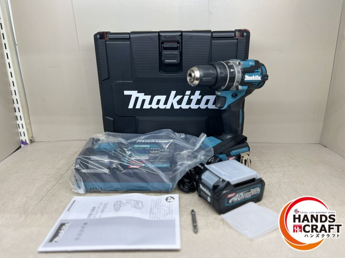 ♪ ♥ マキタ HP002GRDX 40V 充電式ドライバドリル フルセット 純正バッテリ2個 充電器 セット makita ♥品
