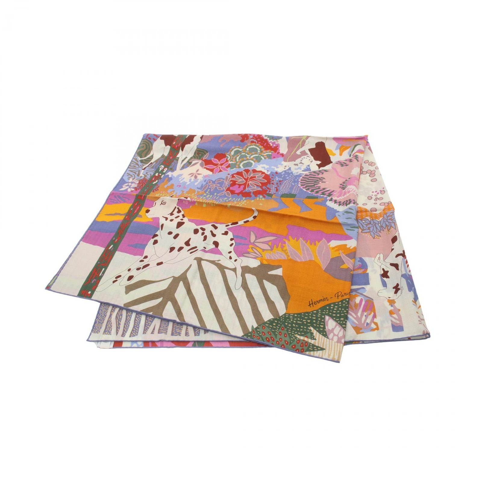 エルメス カレジェアン カレ140 En Liberte スカーフ - メルカリ