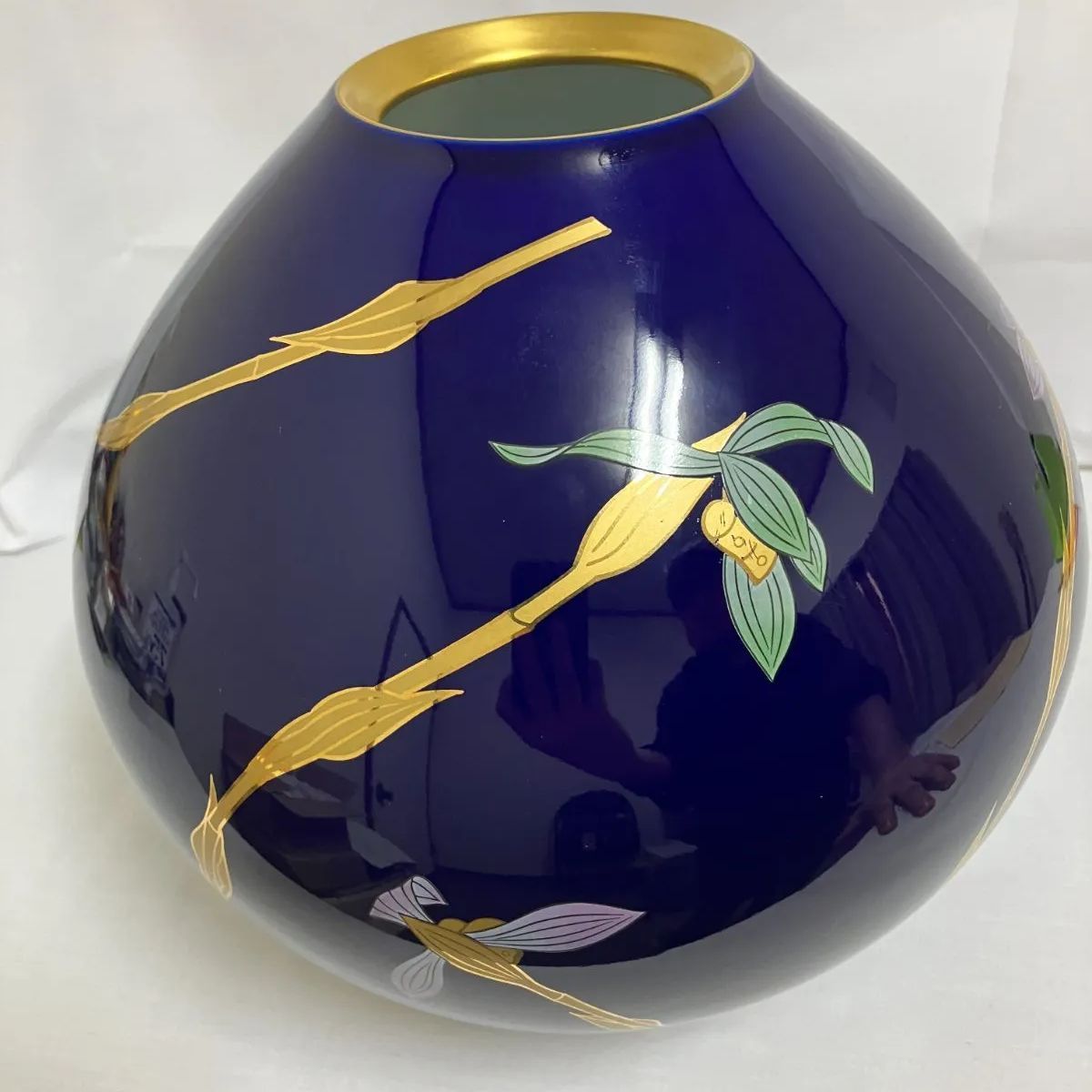 IM913c 香蘭社 花瓶 壺 骨董品 アンティーク - メルカリ