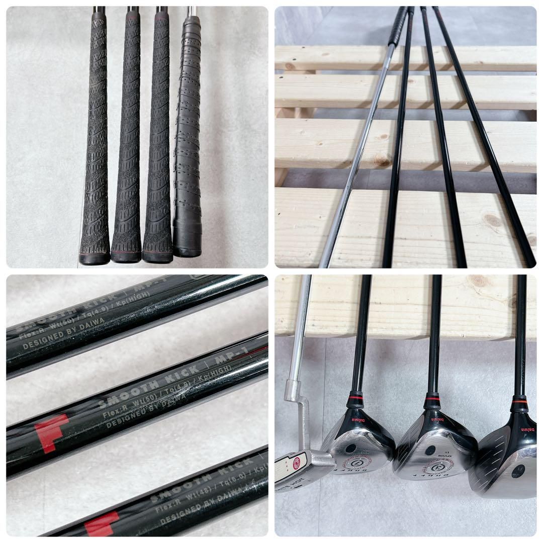 X715 オノフ プーマ他 メンズ ゴルフ クラブセット 12点 赤 カッコいい X715 オノフ プーマ他 メンズ ゴルフ クラブセット 12点 赤 カッコいい