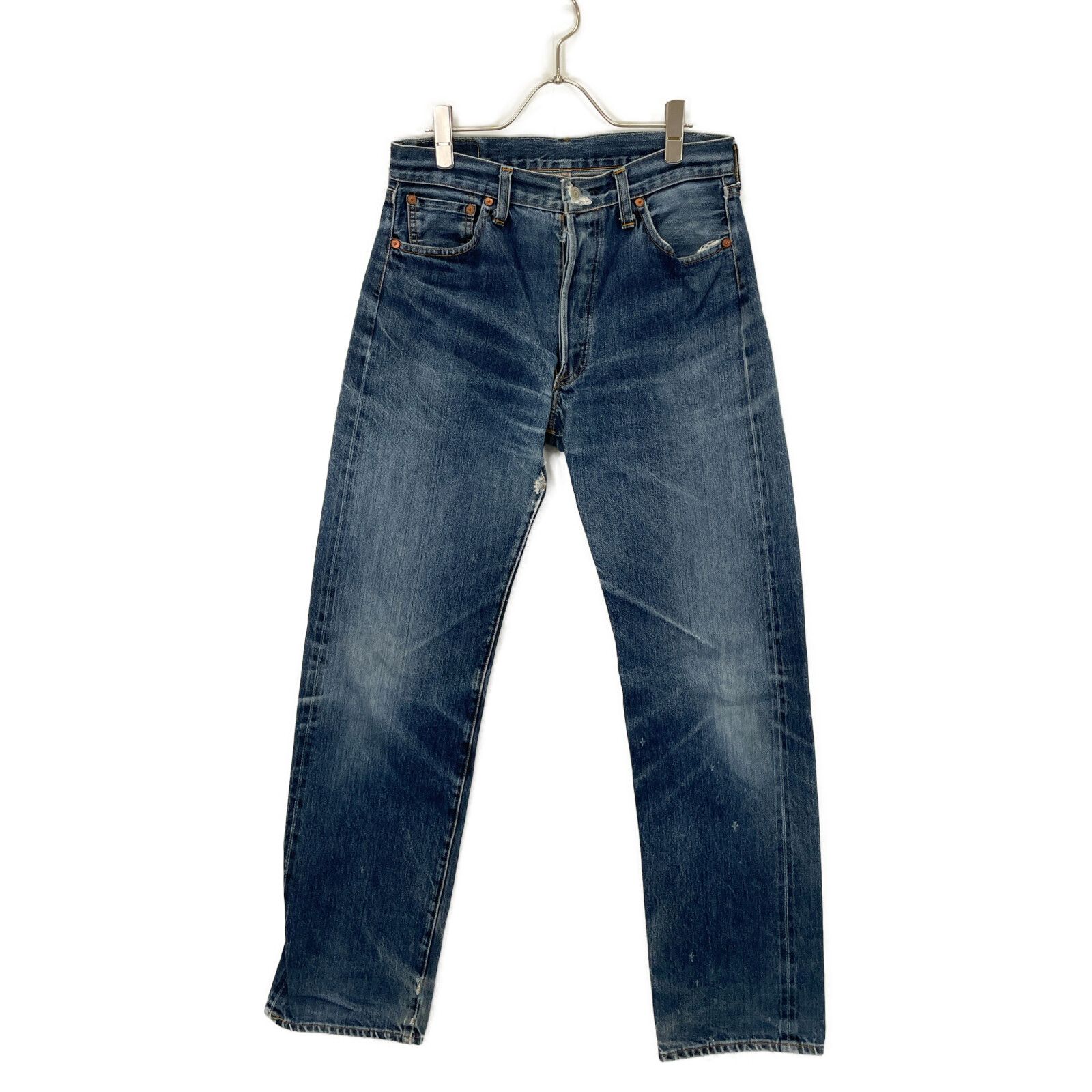 1990s Levi's 501xx Denim Pants W38 653刻印 Levi's リーバイス 90s フラッシャー付 ボタン裏刻印653 501XX