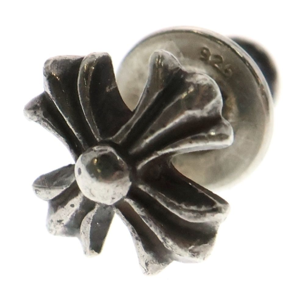 CHROME HEARTS クロムハーツ No2 CH CRS CHクロス スタッズピアス シルバー BCA407