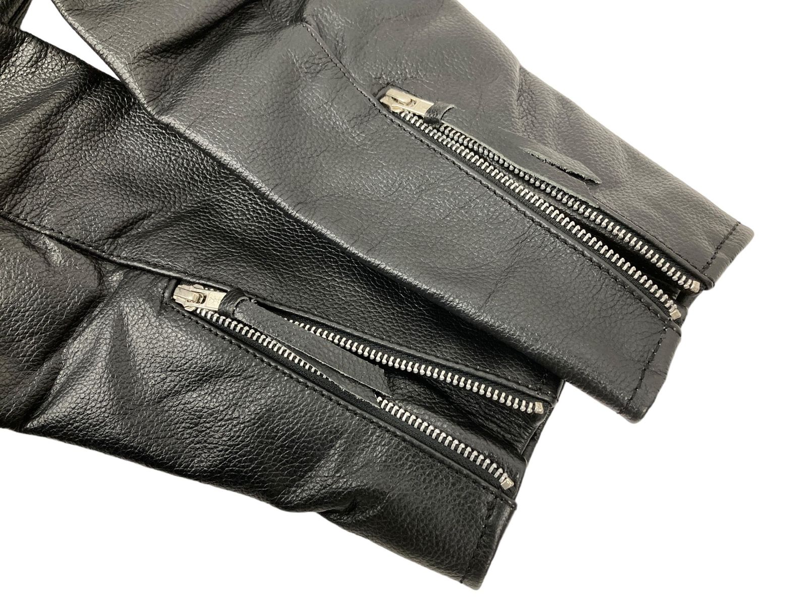 ライダースジャケットFREEDOMバッファローレザー 水牛 新品 未使用 Amazon | [フリーダム] 【本革】革ジャン バッファローレザー メンズ
