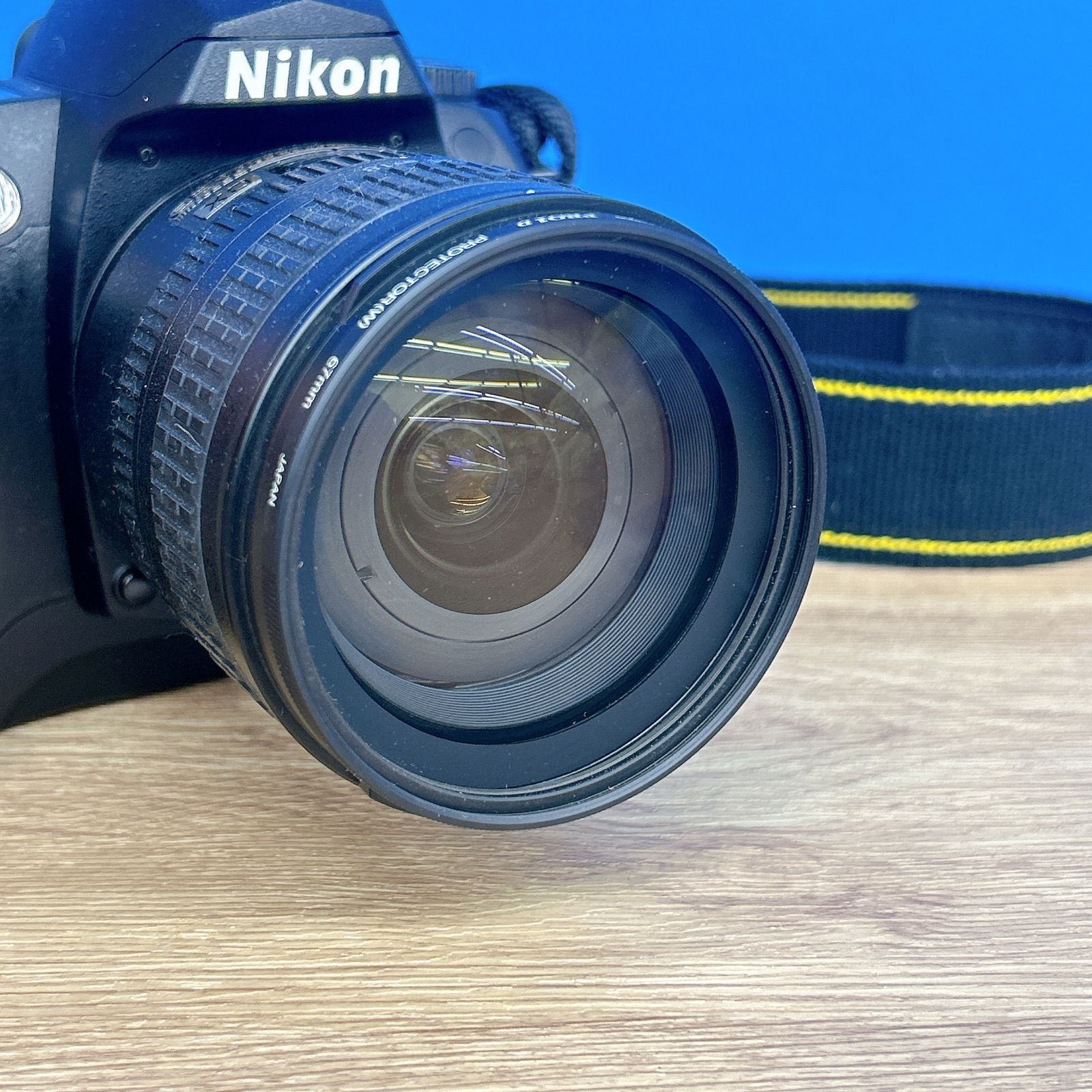 ☆【通電未確認・ベタつき有】Nikon 一眼レフデジタルカメラ