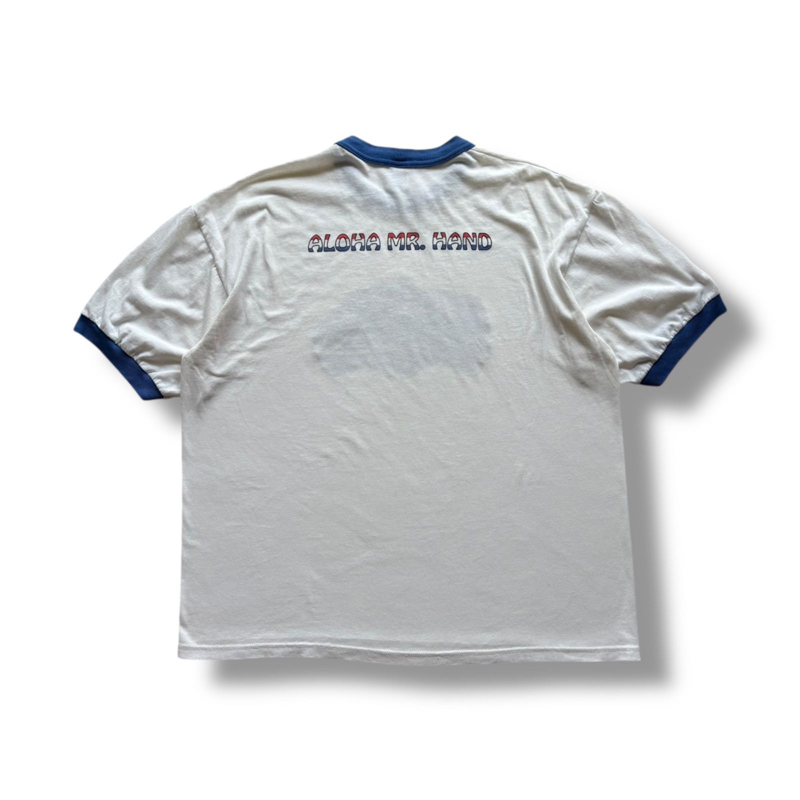 BEASTIE BOYS ALOHA MR.HAND リンガーTシャツ サイズL