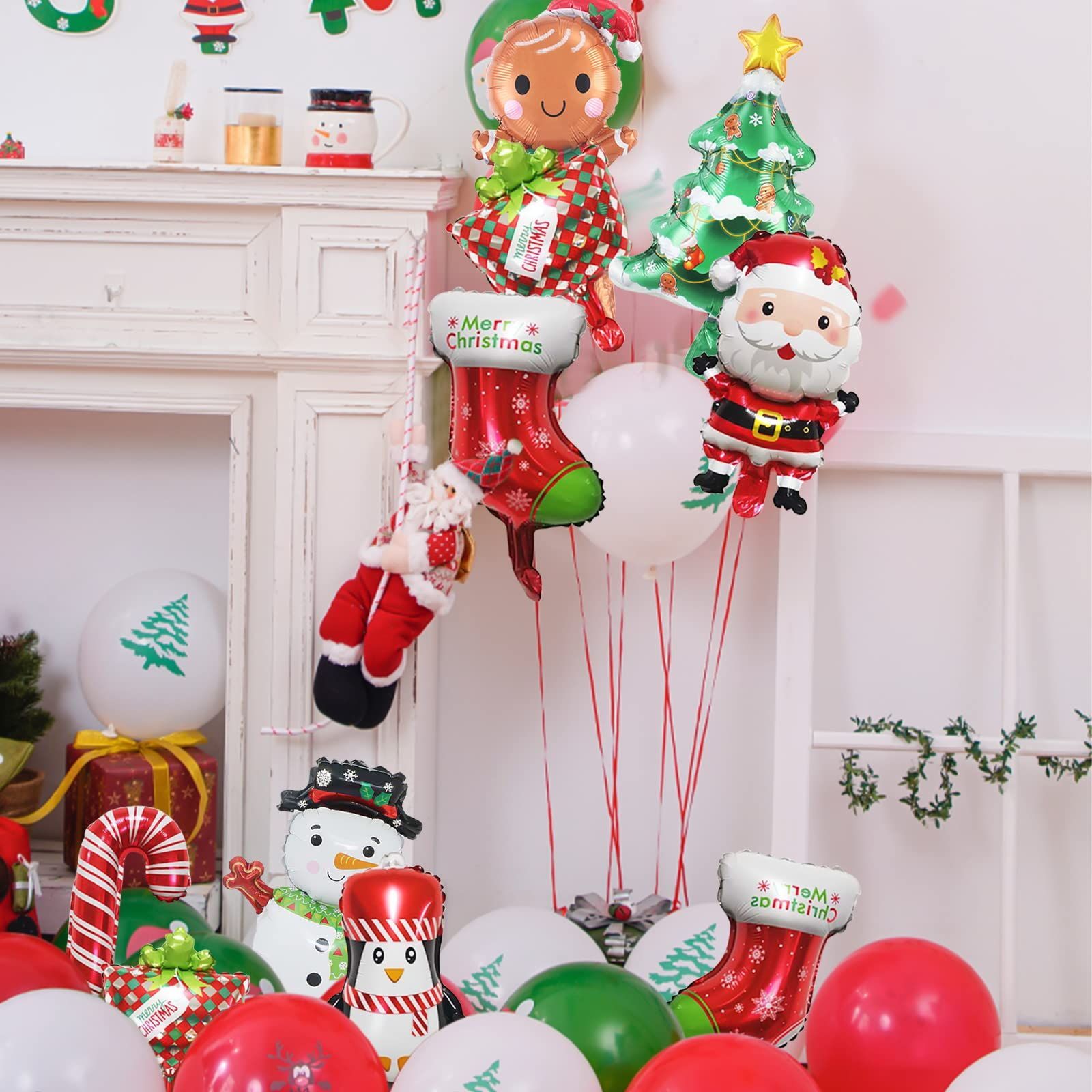 メルカリshops 色名 15個セット Charming Club クリスマス 飾り バルーン