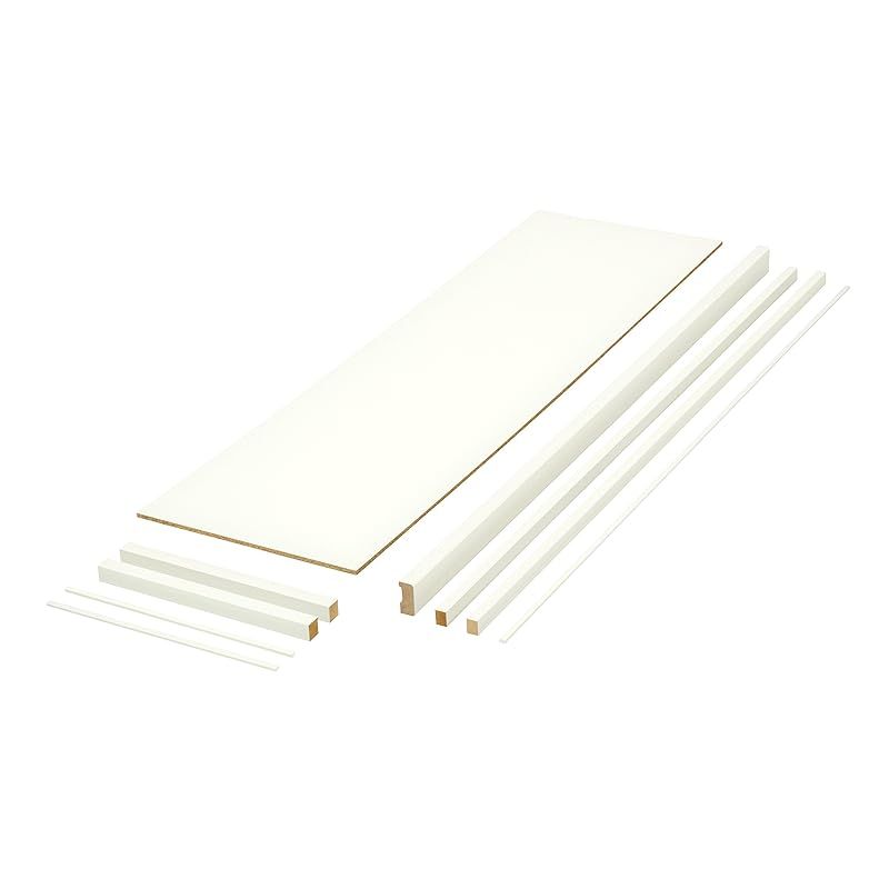 南海プライウッド 収納棚 枕棚Cシリーズ シェルホワイト 400×1350mm MC-SLW4-A 1